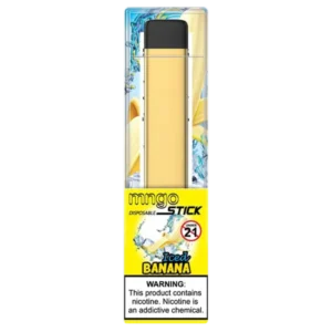 MNGO Iced Banana Disposable Vape 6% Nicotine 1ct